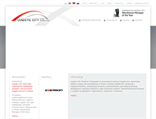 Tablet Screenshot of logisticcity.pl